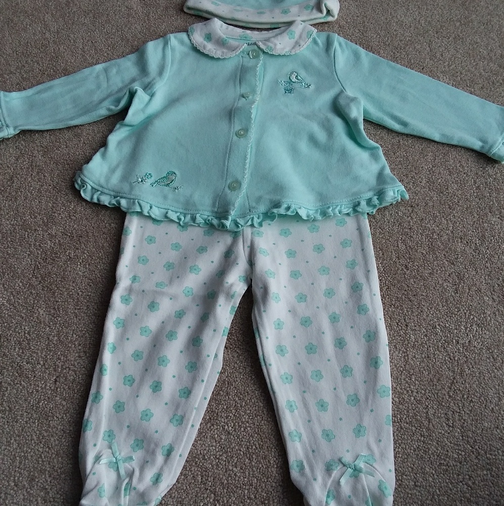 Little Me 6mo 3 piece set